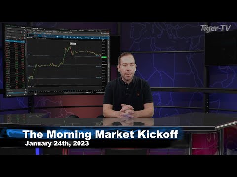 January 24th, The Morning Market Kickoff with Tommy O'Brien on TFNN - 2023