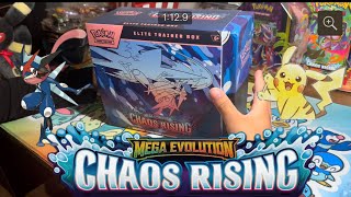 Chaos Rising ETB ✨🌊