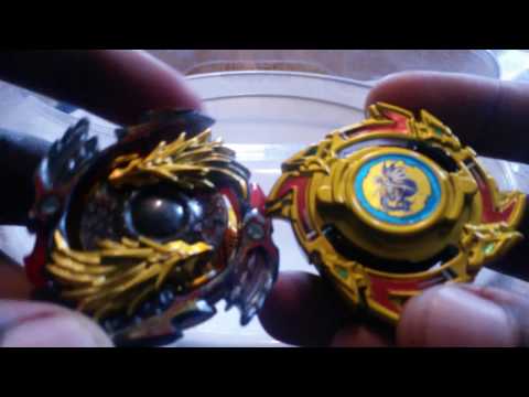 Rare Golden Battle! Lost Longinus N.Sp. Gold Vs. Dragoon Storm W.X. Gold!