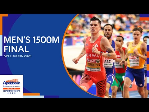 Men's 1500m final replay | Apeldoorn 2025