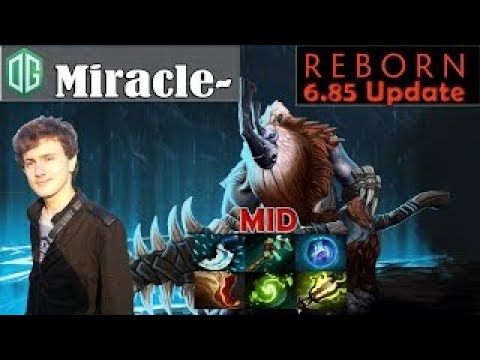 Miracle - Magnus Midlane Pro Gameplay | Dota 2 MMR