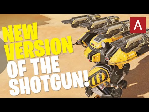 War Robots Test Server - NEW EXPLOSIVE SHOTGUNS (Cudgel, Mace, Hammer) Gameplay WR