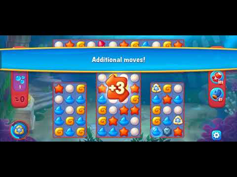 Fishdom Hoist The Sails Earn A Reward For Completing A Stage Atlantis Cup Hard Level 8