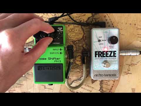 BOSS PH-3 | Phaser before and after distortion