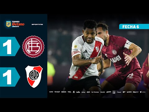LANÚS 1 - 1 RIVER | Resumen del partido | #TorneoBetano Clausura 2025