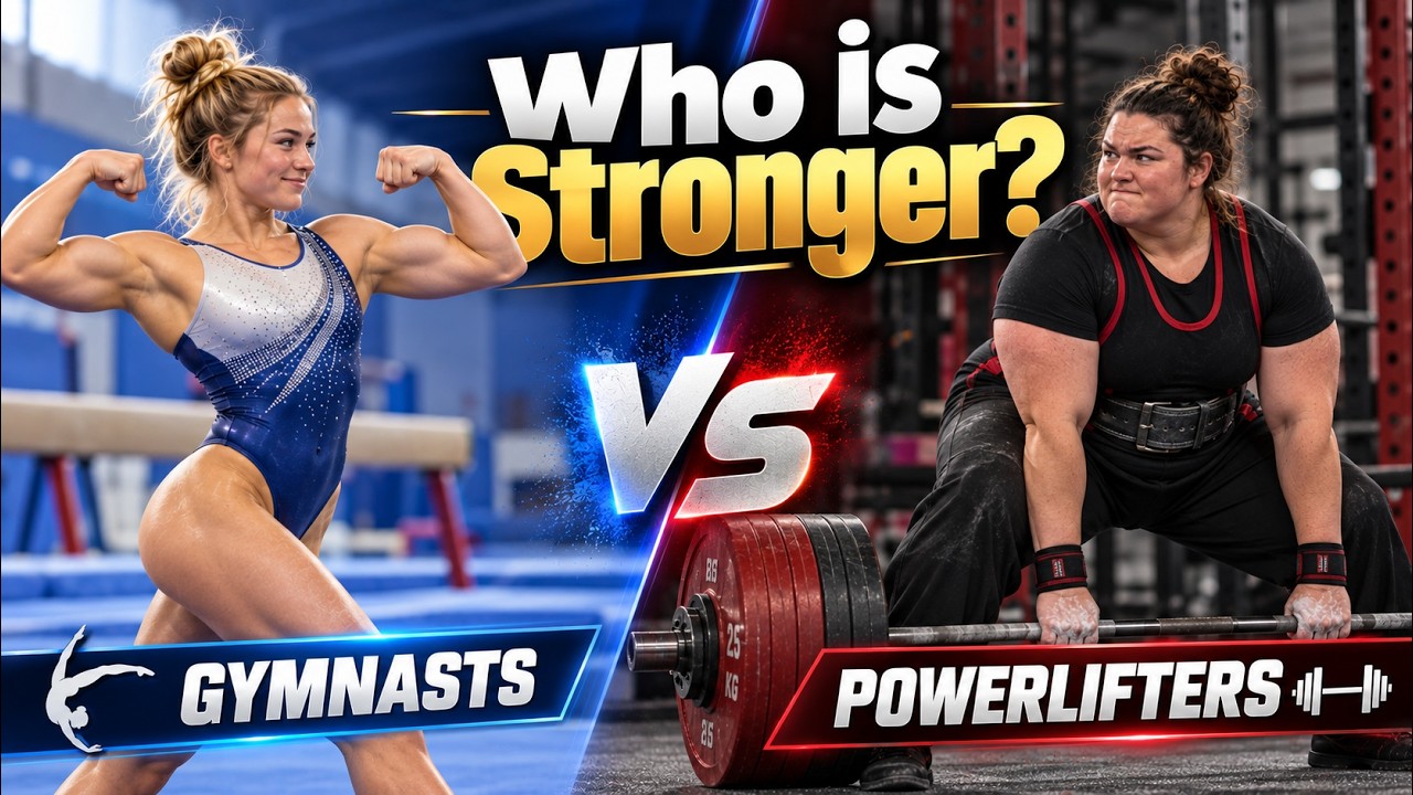 WHO IS STRONGER? Gymnasts or powerlifters?