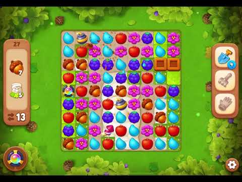 Gardenscapes Level 27 [No Boosters]