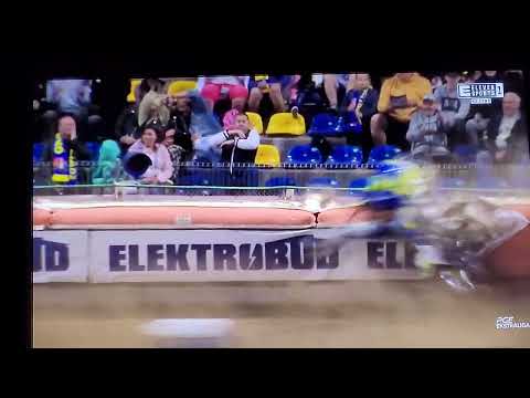 Krzysztof Kasprzak Crash, GKM Grudziądz - Motor Lublin 15.07.2022