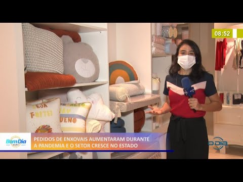 Pedidos de enxovais aumentaram durante a pandemia e setor cresce no Estado 19 03 2021