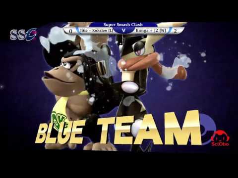 Konga + J2 vs Pyreeze + ShadowMarth | Super Smash Clash (#SSC) - Season 2 - Episode 1 [Doubles]