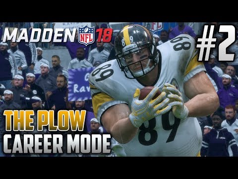 Madden 18 Career Mode | The Plow (WR) | EP2 | THE BIG MAN GETTING IT DONE