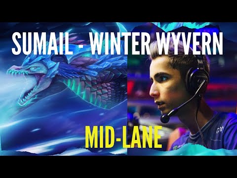 DOTA 2: SUMAIL PLAYING WINTER WYVERN MID TOO STRONG | VelocityNationPH