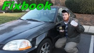 Side Mirror Remove & Install 96-00 Honda Civic