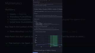 Hidden Markov Models in Quant Finance #quant #coding #finance #algotrading