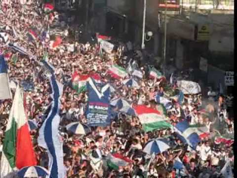 "Caravana 100 años VÃ‰LEZ - Parte 2 // 1.01.10" Barra: La Pandilla de Liniers &bull; Club: Vélez Sarsfield