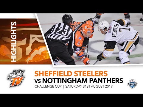 Sheffield Steelers v Nottingham Panthers - CC - 31st August 2019