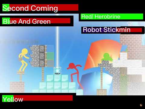 Second Coming And Friends Vs Red Herobrine Minecraft  2/3