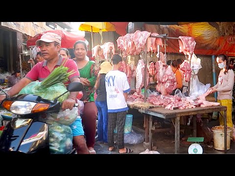 Phnom Penh Morning Market | Small Toul Sangkae Market