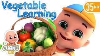 Yes Yes Vegetables Song | +More Nursery Rhymes and Kids Songs | kids cartoon | Jugnu Kids