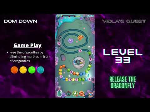 Viola's Quest 🟣🟠🔴 / Level 33 / Dom Down