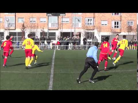 Cadete A  6-2  Collado Villalba - Cadete Preferente - Goles Abraham Dominguez