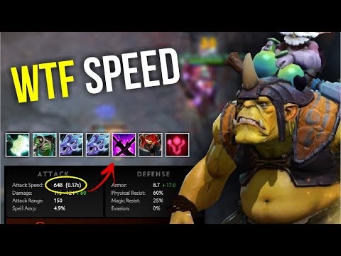 INSANE ATTACK SPEED - Alchemist Speed Build 1K GPM by InYourdreaM | Dota 2