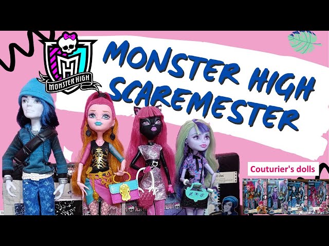 Vídeo relacionado con Monster High MINIS 3 Pack - Twyla Draculaura Frankie Stein Season 2 Figures