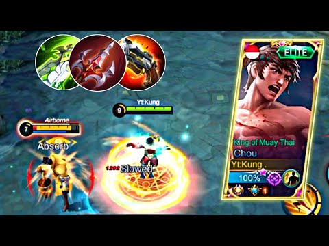 CHOU NEW ONE SHOT BUILD IS HERE /MUST WATCH!!! CHOU USERS 😱😱