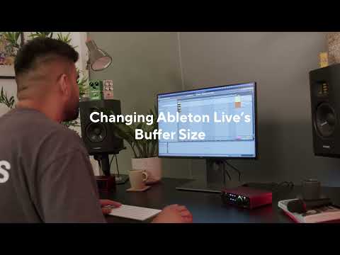 Setting Scarlett as Ableton Live's Audio Device - Mac