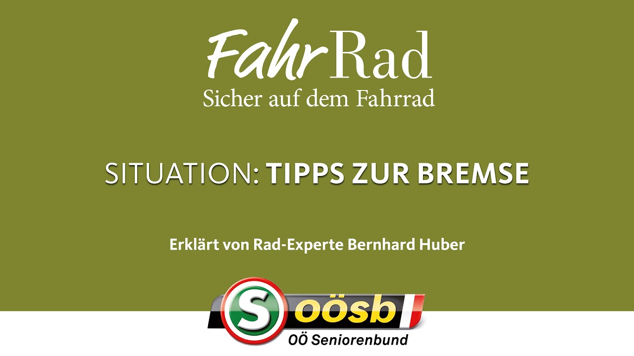 Tipps zur Bremse