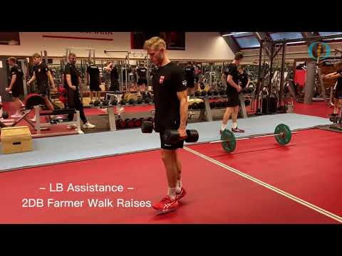 2DB farmer walk raises