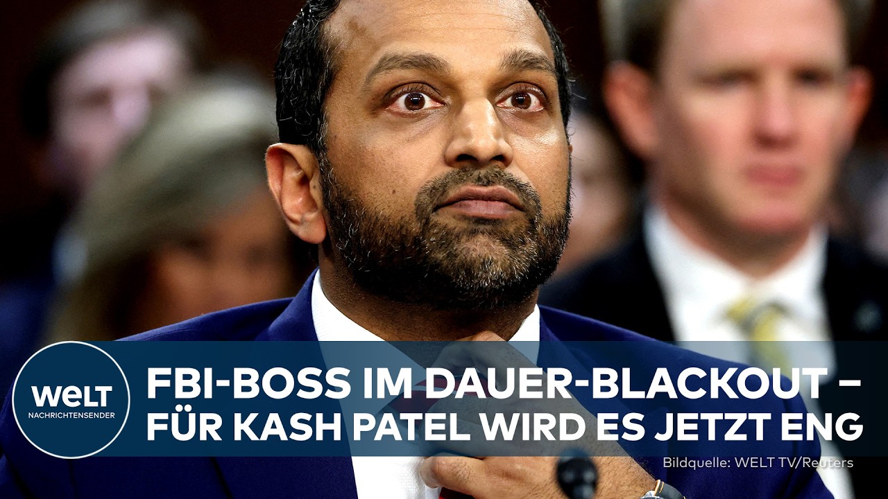NEUER ÄRGER FÜR TRUMP: Alkohol-Exzesse im Amt ‒ FPI-Chef Kash Patel vor Entlassung