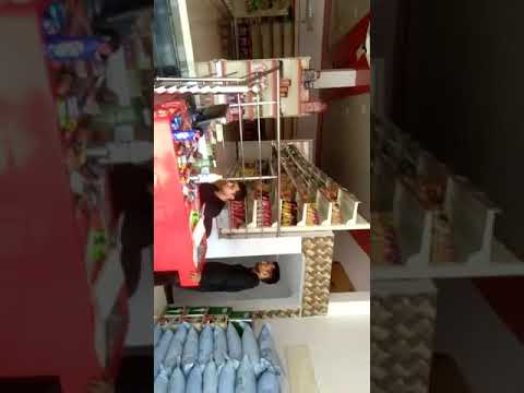 Star interiors l type supermarket cash counter, size: 1224 x...