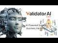  ValidatorAI.com - Get AI-Powered Business Validation in 20 Seconds | ValidatorAI Demo