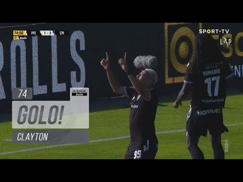 Goal | Golo Clayton: Paços de Ferreira 1-(3) Casa Pia AC (Liga 22/23 #6)