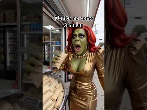 Fionita no come tamales 😂😂 #fiona #mexico #comedia