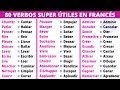 80 verbos muy usados en francés - Vocabulario básico | Aprender Francés para principiantes