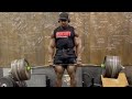 Joe Mackey, Deadlift Training with Josh