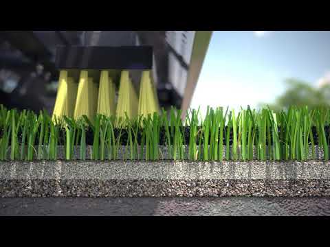 Syn Pro Osca Tractor Mounted Powered Brush For Synthetic Surfaces