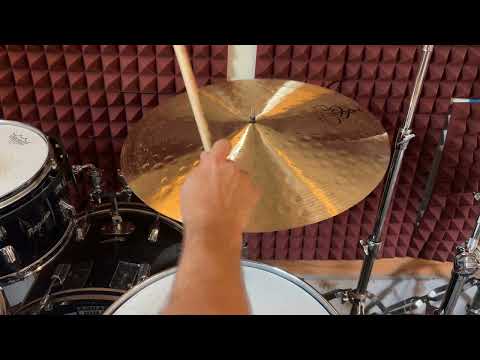 Alla Turca K Con Style 22" Ride 2164g w/ video demo of actual cymbal for sale image 3