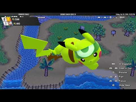 Sooner Smash Dojo 78 - PG | ESAM (Pikachu) vs PG | MVD (Diddy Kong) - Winners Finals