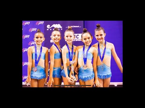 Federale B 10 11 ans GR - Vices-Championnes de France - GR La Saline Réunion