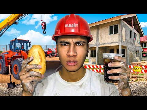 Ismael Sánchez - trabajando como ALBAÑIL