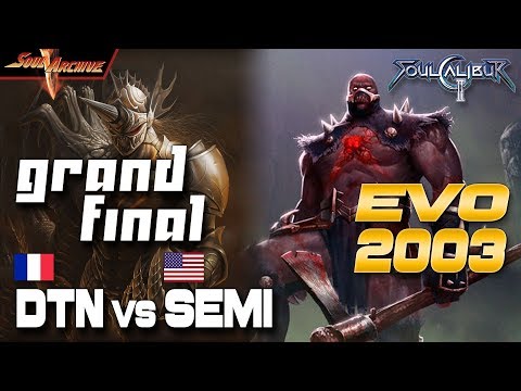 Soul Calibur 2 Grand Final EVO2003 Dan (Nightmare) vs Semi (Astaroth)