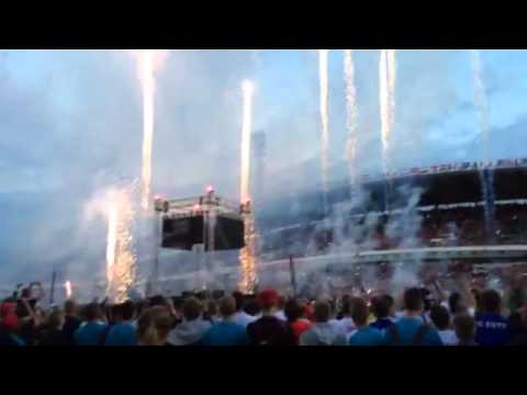 Gothia Cup 2014 Eröffnungsfeier Feuerwerk