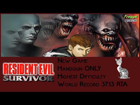 Resident Evil Survivor Speedrun, Handgun Only World Record 37:13 RTA