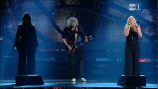Irene Fornaciari con Brian May ft. Kelly Ellis I Who Have Nothing Sanremo 2012