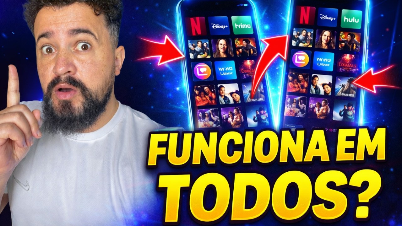 🔥 MELHOR APLICATIVO PARA ASSISTIR FILMES E SÉRIES NO CELULAR EM 2026! 😳📱