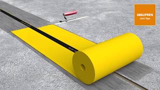 Migua FlamLINE vandtæt dilatationsfugesystem