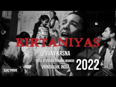 KIRTAN! - @vijaykrsna and Friends - Live at Radha Ramana Temple - Vrindavan, India